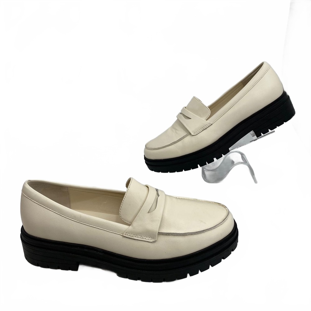 Quince White Leather Loafer | Women’s US 11 Regular